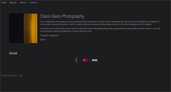 Desktop Screenshot of classglassphotography.com